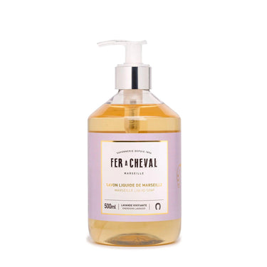 Fer A Cheval Marseille Liquid Soap Energising Lavender 500ml by Love Nature