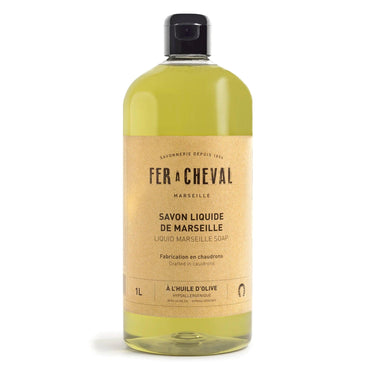 Fer A Cheval Marseille Liquid Soap with Olive Oil 1L by Love Nature