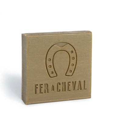 Fer A Cheval Pure Olive Cube Marseille Soap 4 x 65g by Love Nature