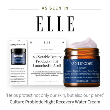 Antipodes Culture Probiotic Night Recovery Water Cream Mini 15ml by Love Nature