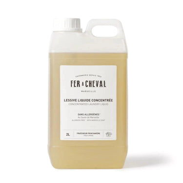 Fer A Cheval Concentrated Liquid Detergent with Marseille Soap 2L by Love Nature
