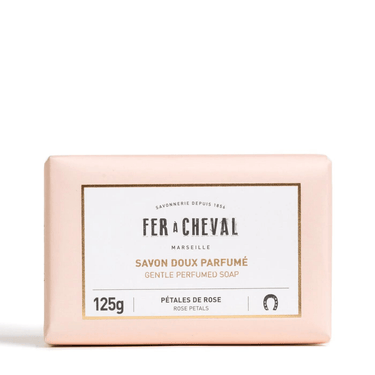 Fer A Cheval Gentle Scented Soap Rose Petals 125g by Love Nature