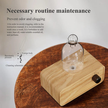 Omessence Aromatic Wood Bulb Diffuser Mini 30ml by Love Nature