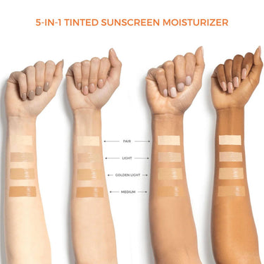 Suntegrity 5-IN-1 Tinted Sunscreen Moisturizer - Broad Spectrum SPF 30 (Fair) 57g by Love Nature